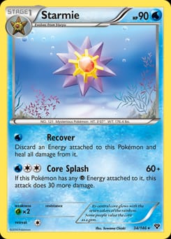 2014 XY Starmie #34 card