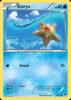 BREAKpoint Staryu #25 card