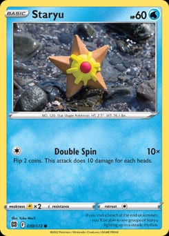 Brilliant Stars Staryu #30 card