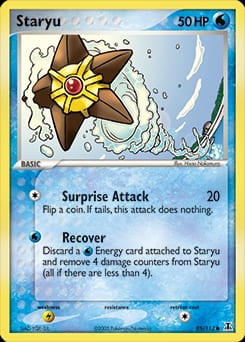 Delta Species Staryu #85 card