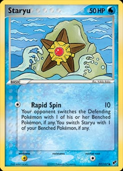 Deoxys Staryu #77 card