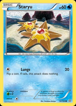 Primal Clash Staryu #32 card