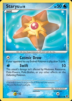 Rising Rivals Staryu #83 card