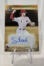2025 Bowman Draft Achromatic Autographs Steele Hall #AA-SH card