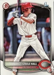 2025 Bowman Draft Base Set Steele Hall #BD-20 card