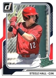 2026 Donruss Base Set Steele Hall #150 card