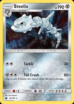 Celestial Storm Steelix #89 card