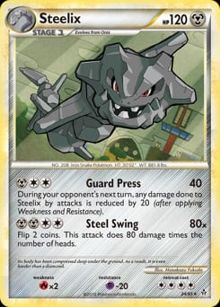 HS—Unleashed Steelix #24 card