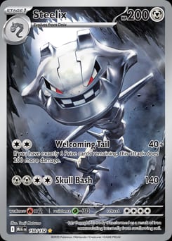 2025 Mega Evolution Steelix #150 card