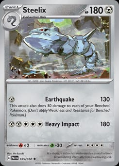 2023 Paradox Rift Steelix #125 card