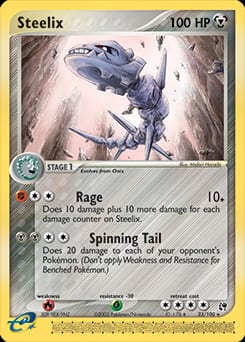 Sandstorm Steelix #23 card