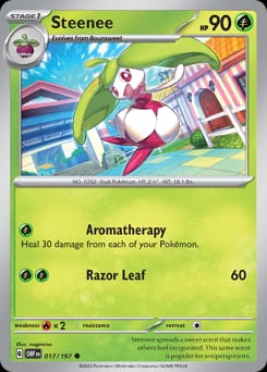 Obsidian Flames Steenee #17 card
