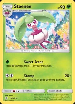 Sun & Moon Steenee #19 card