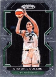 2022 Panini Prizm WNBA Base Set Stefanie Dolson #124 card