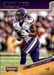 2018 Panini Playoff Base Set Stefon Diggs #121 card