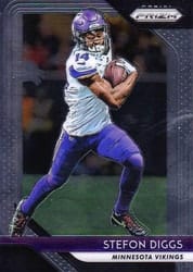 2018 Panini Prizm Base Set Stefon Diggs #80 card