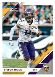 2019 Donruss Base Set Stefon Diggs #157 card