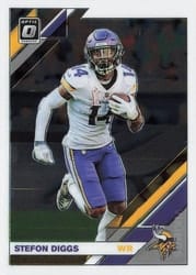 2019 Donruss Optic Base Set Stefon Diggs #62 card
