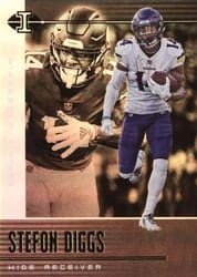 2019 Panini Illusions Base Set Stefon Diggs #25 card