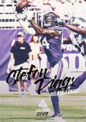 2019 Panini Luminance Base Set Stefon Diggs #72 card