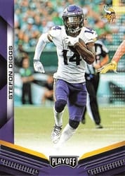 2019 Panini Playoff Base Set Stefon Diggs #141 card