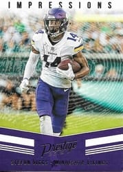 2019 Panini Prestige Impressions Stefon Diggs #IP-SD card