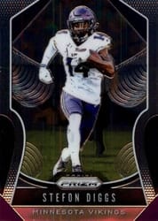 2019 Panini Prizm Base Set Stefon Diggs #125 card