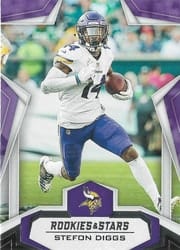 2019 Panini Rookies & Stars Base Set Stefon Diggs #86 card