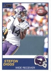 2019 Score Base Set Stefon Diggs #239 card