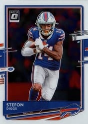 2020 Donruss Optic Base Set Stefon Diggs #16 card