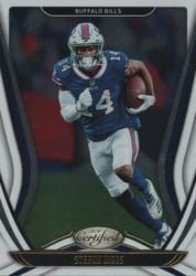 2020 Panini Certified Base Set Stefon Diggs #1 card