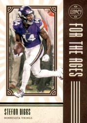 2020 Panini Legacy For the Ages Stefon Diggs #FTA-SD card