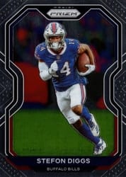 2020 Panini Prizm Base Set Stefon Diggs #3 card
