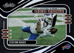 2021 Panini Absolute Red Zone Stefon Diggs #11 card
