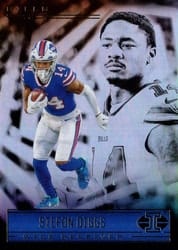 2021 Panini Illusions Base Set Stefon Diggs #58 card
