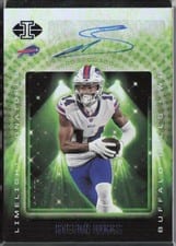 2021 Panini Illusions Limelight Signatures Stefon Diggs #LS-SD card