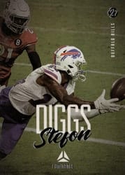 2021 Panini Luminance Base Set Stefon Diggs #11 card