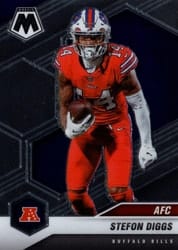 2021 Panini Mosaic Base Set Stefon Diggs #236 card