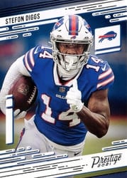 2021 Panini Prestige Base Set Stefon Diggs #14 card