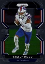 2021 Panini Prizm Base Set Stefon Diggs #114 card