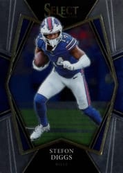 2021 Panini Select Base Set Stefon Diggs #106 card