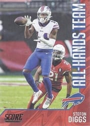 2021 Score All Hands Team Stefon Diggs #AH3 card