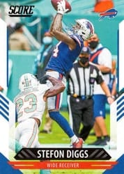 2021 Score Base Set Stefon Diggs #21 card