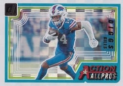 2023 Donruss Action All-Pros Stefon Diggs #AAP-11 card