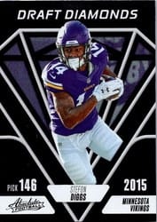 2023 Panini Absolute Draft Diamonds Stefon Diggs #DD-12 card