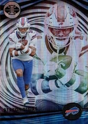 2023 Panini Illusions Base Set Stefon Diggs #12 card