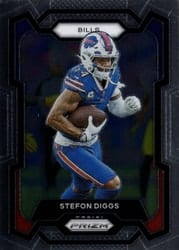 2023 Panini Prizm Base Set Stefon Diggs #35 card