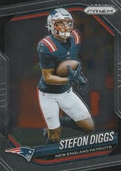 2025 Panini Prizm Base Set Stefon Diggs #182 card