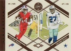 2021 Panini Legacy Generations Stefon Diggs / Trevon Diggs #G-8 card
