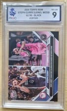 2024 Topps Now MLS Steph Curry / Lionel Messi #128 card